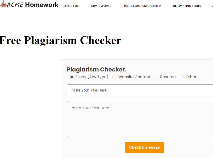 plagiarism tool